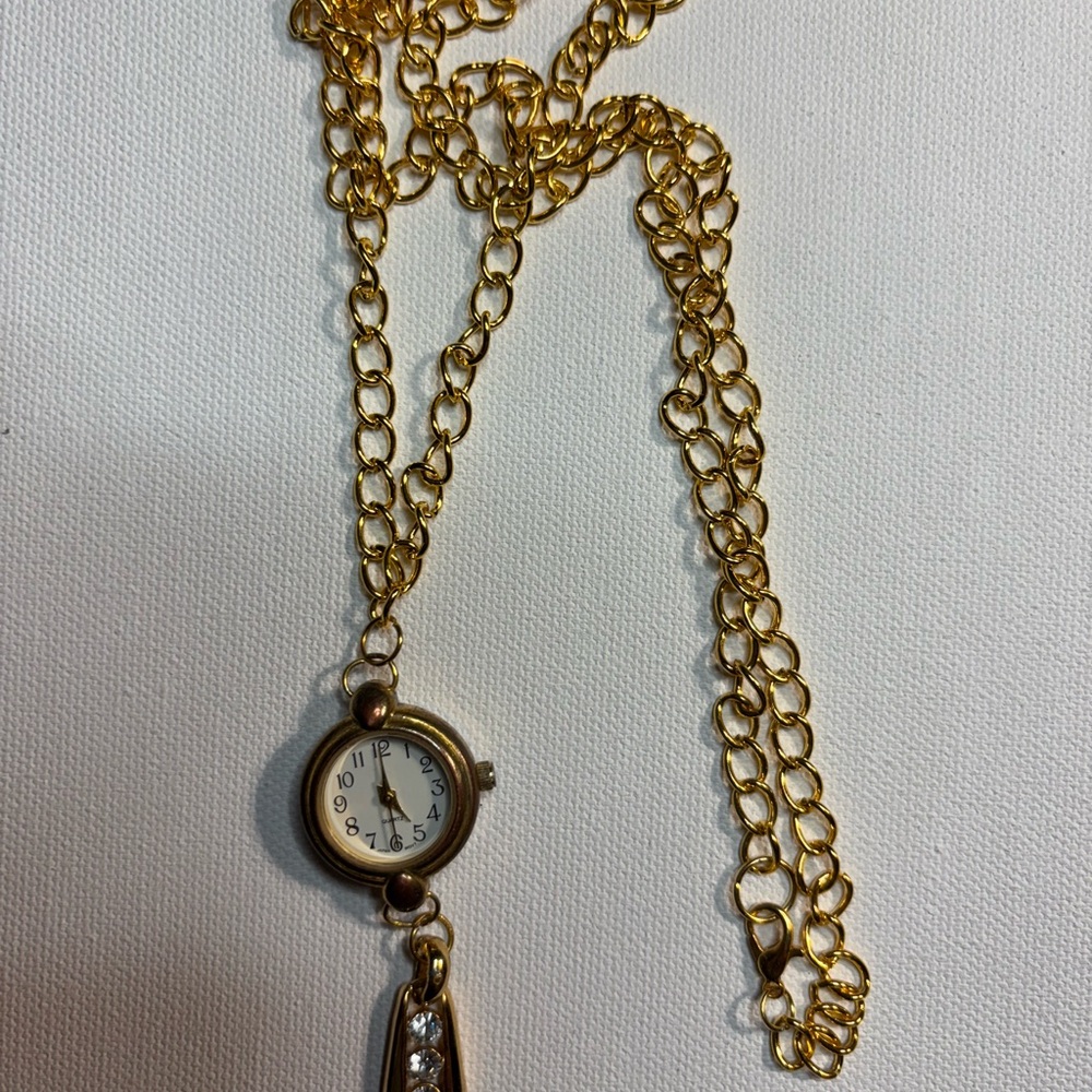 Vintage Remake Watch Nexklace